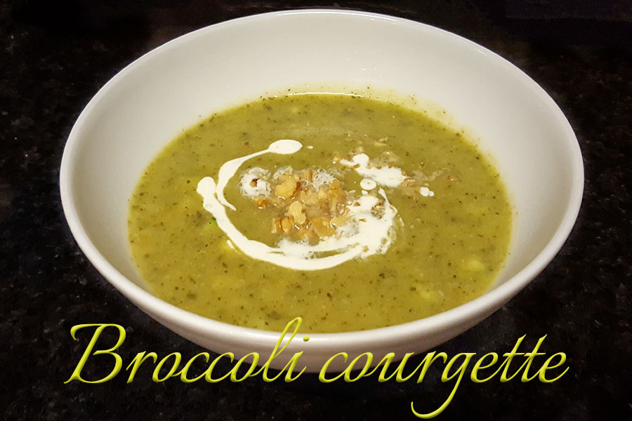 broccoli courgette soep